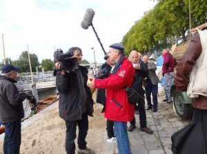 Media na Polskim stoisku w Orleanie