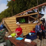 Przygotowanie do obiadu na Polskim stoisu w Orleanie