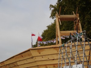 Wystawa zdjęć na Polskim stoisku w Orleanie