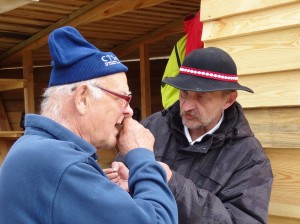 Zbigniew Gąsowski i Jarosław Kałuża w trakcie Festiwalu Loary w Orleanie