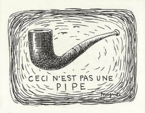 Ceci n'est pas une pipe, René Magritte, 1962, Minneapolis Institute of Art